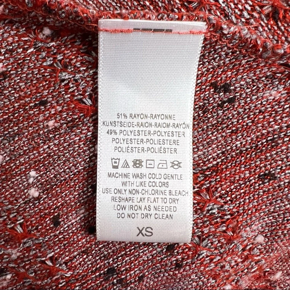 Free People Rust Red Marled Maxi Cardigan - Picture 9 of 10